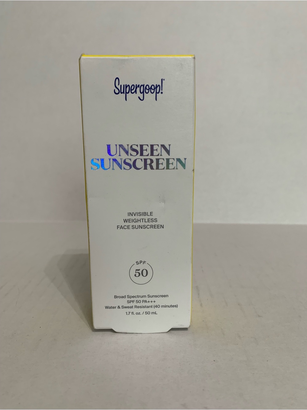 SuperGoop Unseen Sunscreen SPF 50 1.7 fl. oz.